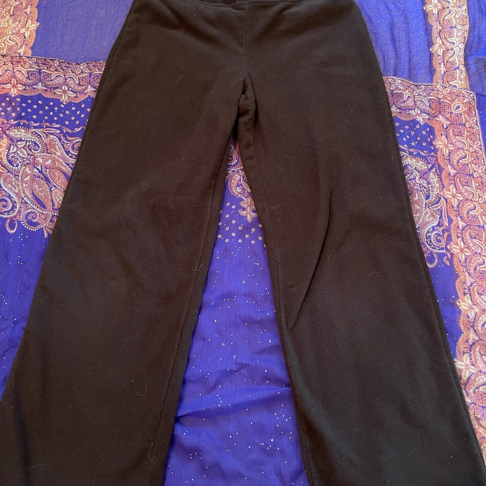 brown butter fleece y2k sweatpants